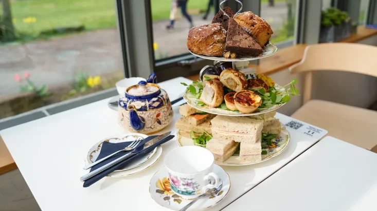 Afternoon Tea at Coventry Charterhouse Farmers Fayre Café